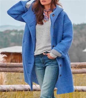 Sofia - Cappotto Donna Invernale Caldo con Cappuccio