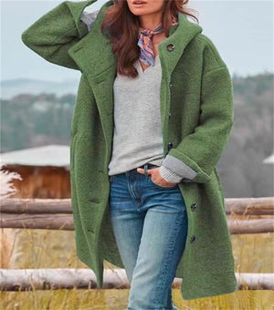 Sofia - Cappotto Donna Invernale Caldo con Cappuccio