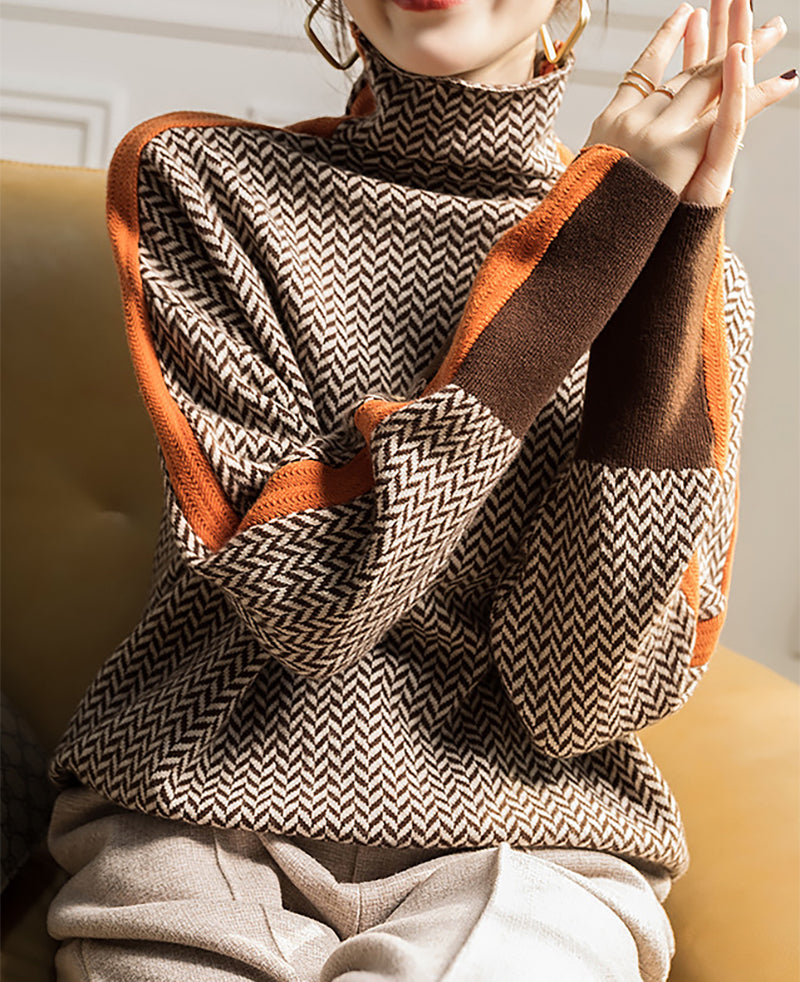 Isabella - Maglione Donna a Dolcevita Elegante