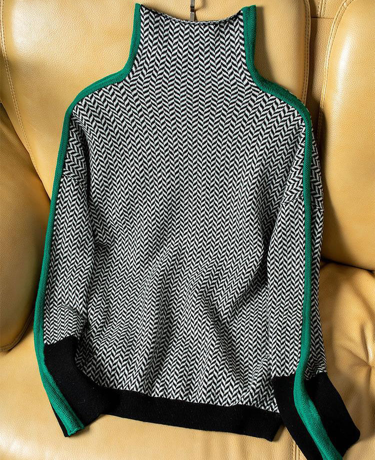 Isabella - Maglione Donna a Dolcevita Elegante