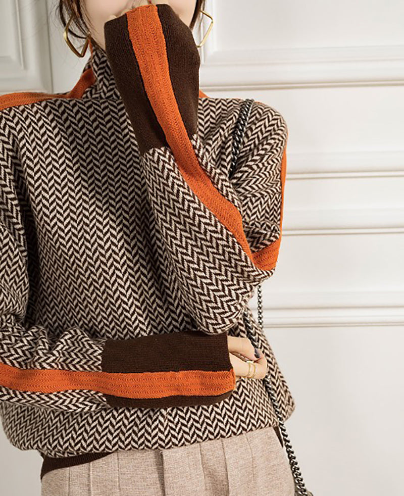 Isabella - Maglione Donna a Dolcevita Elegante