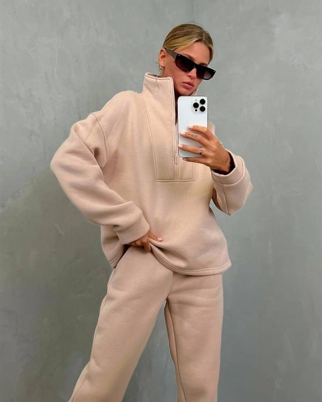 Tuta Donna Oversize con Zip – Stile Minimal e Comfort Assoluto – Vanessa