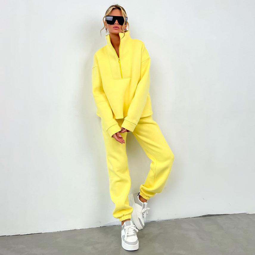 Tuta Donna Oversize con Zip – Stile Minimal e Comfort Assoluto – Vanessa