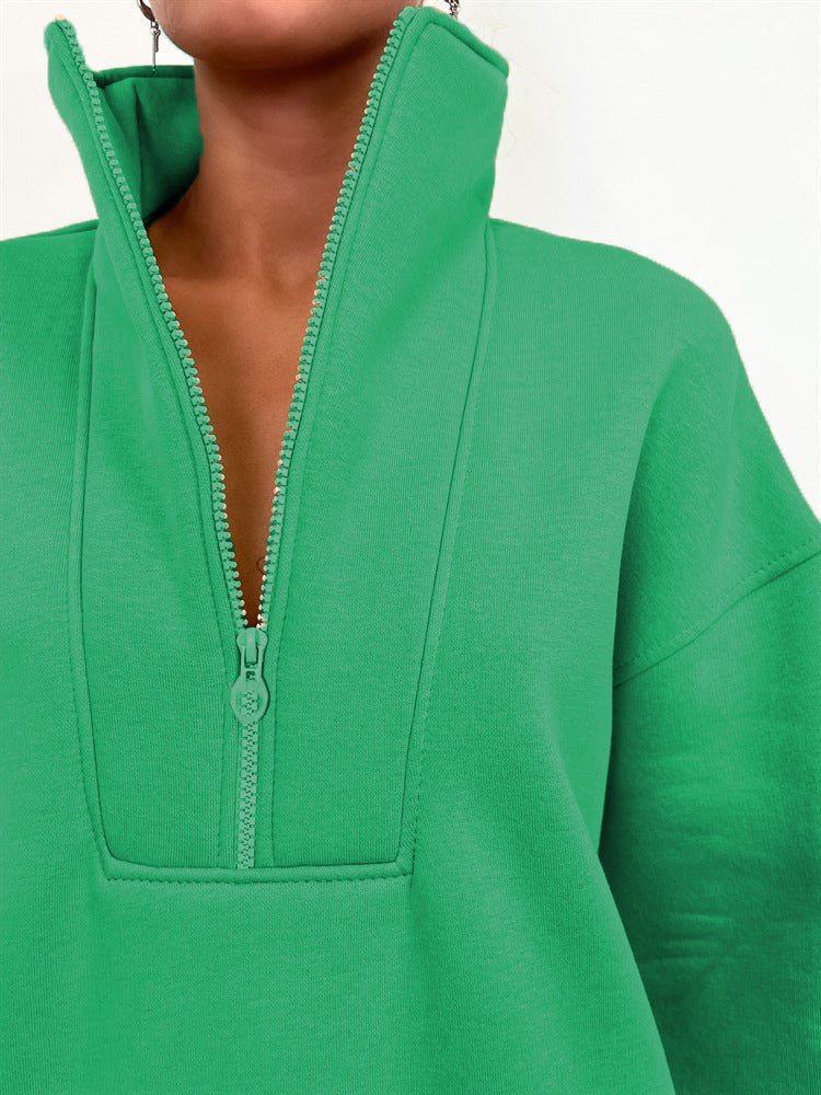 Tuta Donna Oversize con Zip – Stile Minimal e Comfort Assoluto – Vanessa