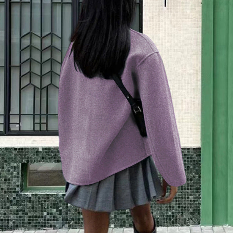 Cappotto Donna Invernale Elegante Doppiopetto – Martina