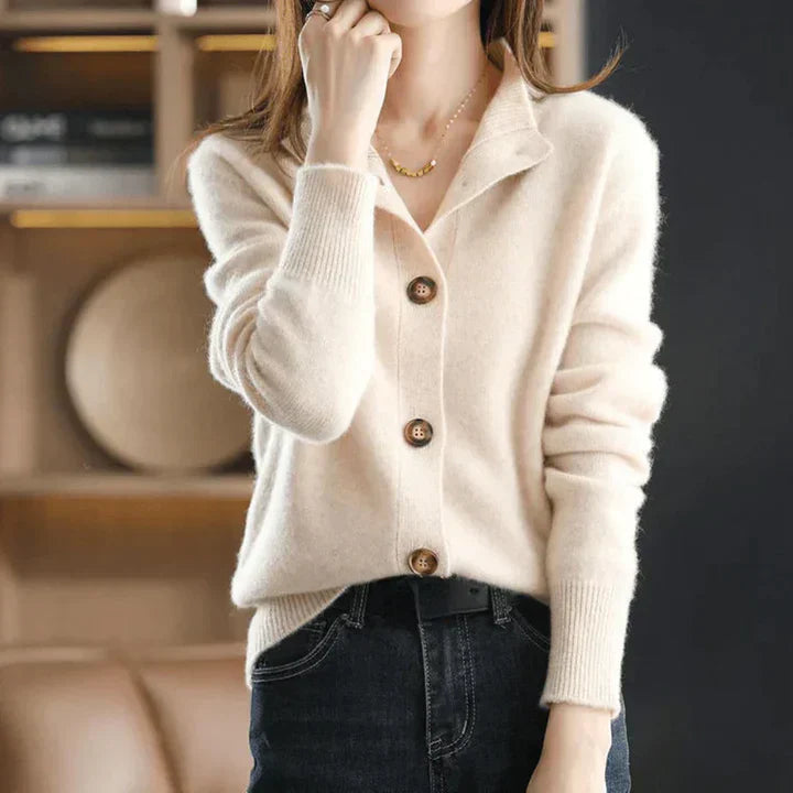 Camilla | Cardigan Donna Elegante in Lana