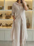 Completo Camicia e Pantaloni Casual in Cotone e Lino