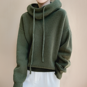 Amélie™ - Pullover in Maglia a Dolcevita