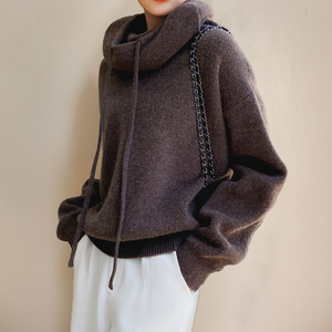Amélie™ - Pullover in Maglia a Dolcevita