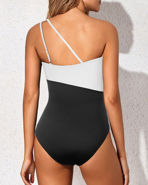Costume da Bagno Intero Donna Elegante Monospalla