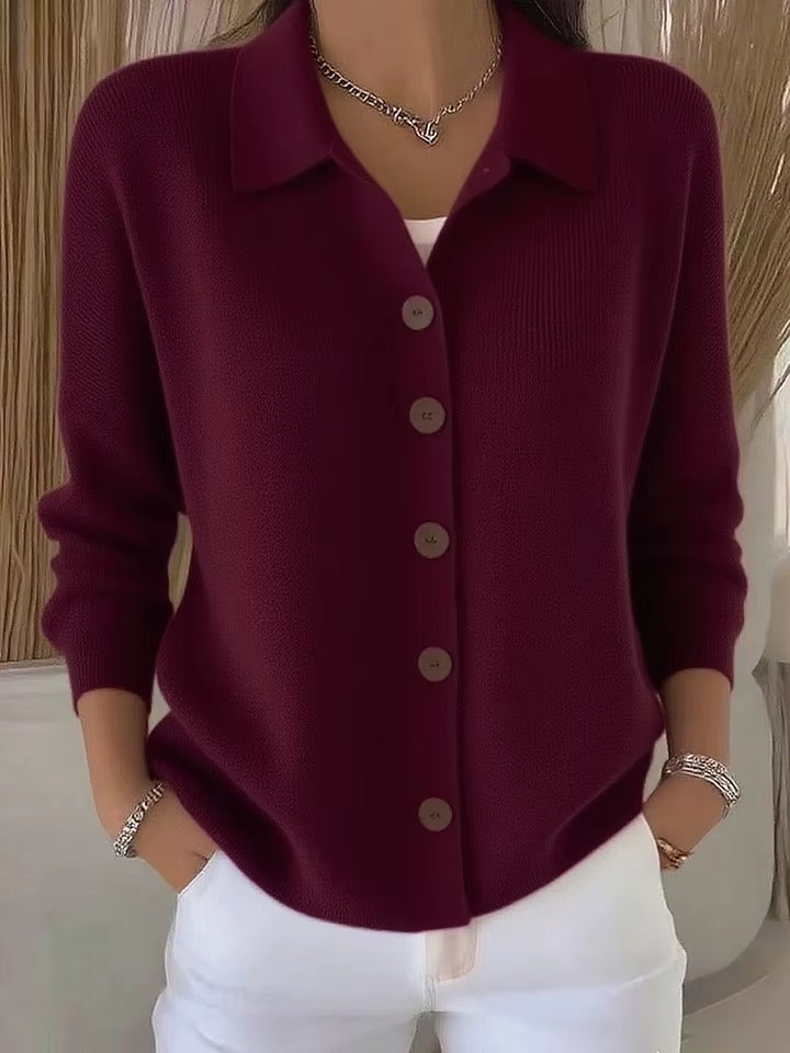 Cardigan Donna Morbido e Versatile – Eleganza Casual per Ogni Giorno – Giada