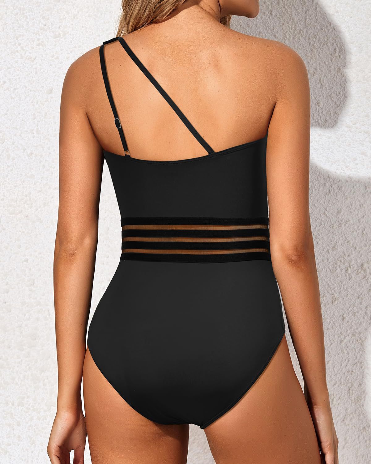 Costume da Bagno Intero Donna Elegante Monospalla