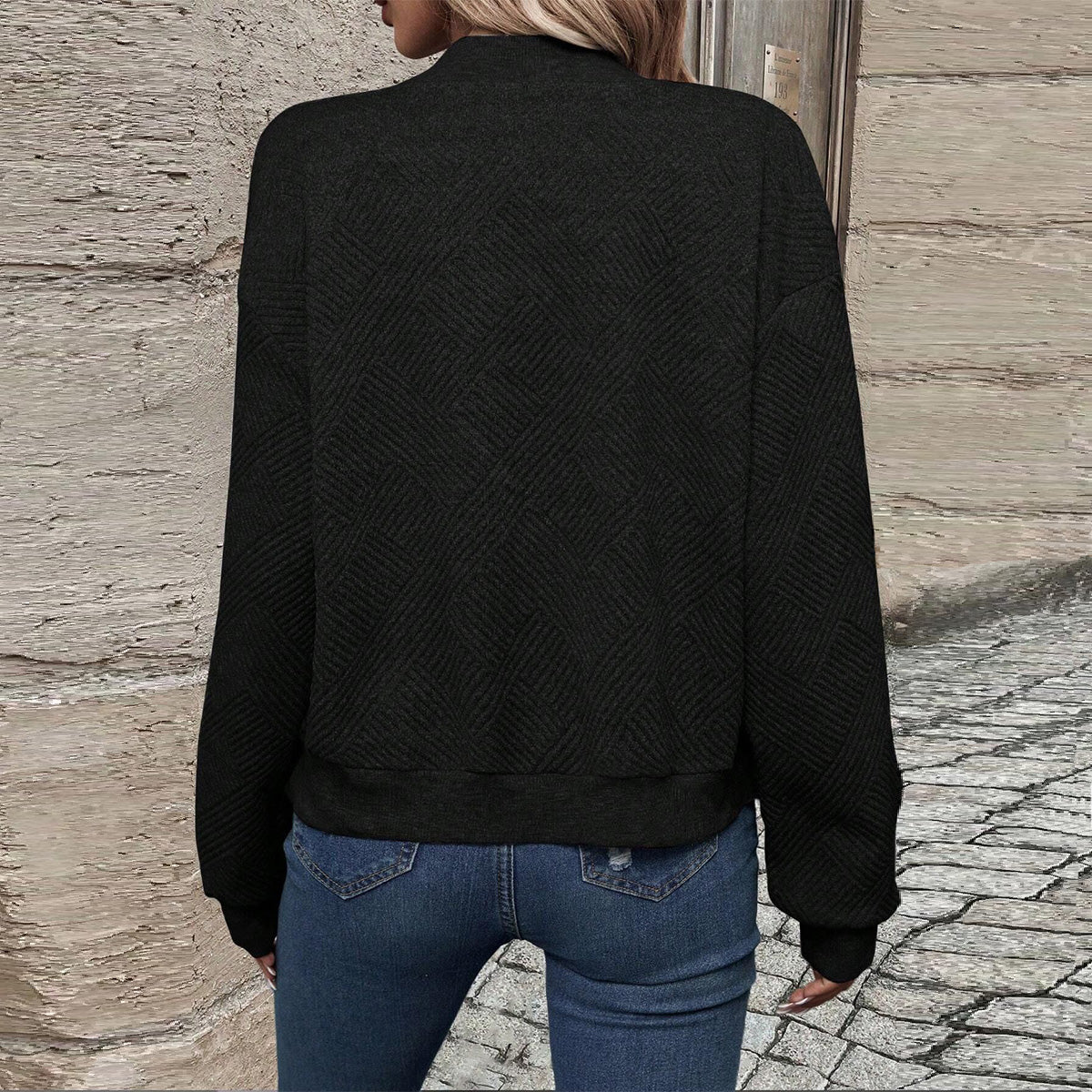 Giacca Bomber Donna Leggera Chiara – Tessuto Trapuntato e Vestibilità Comoda