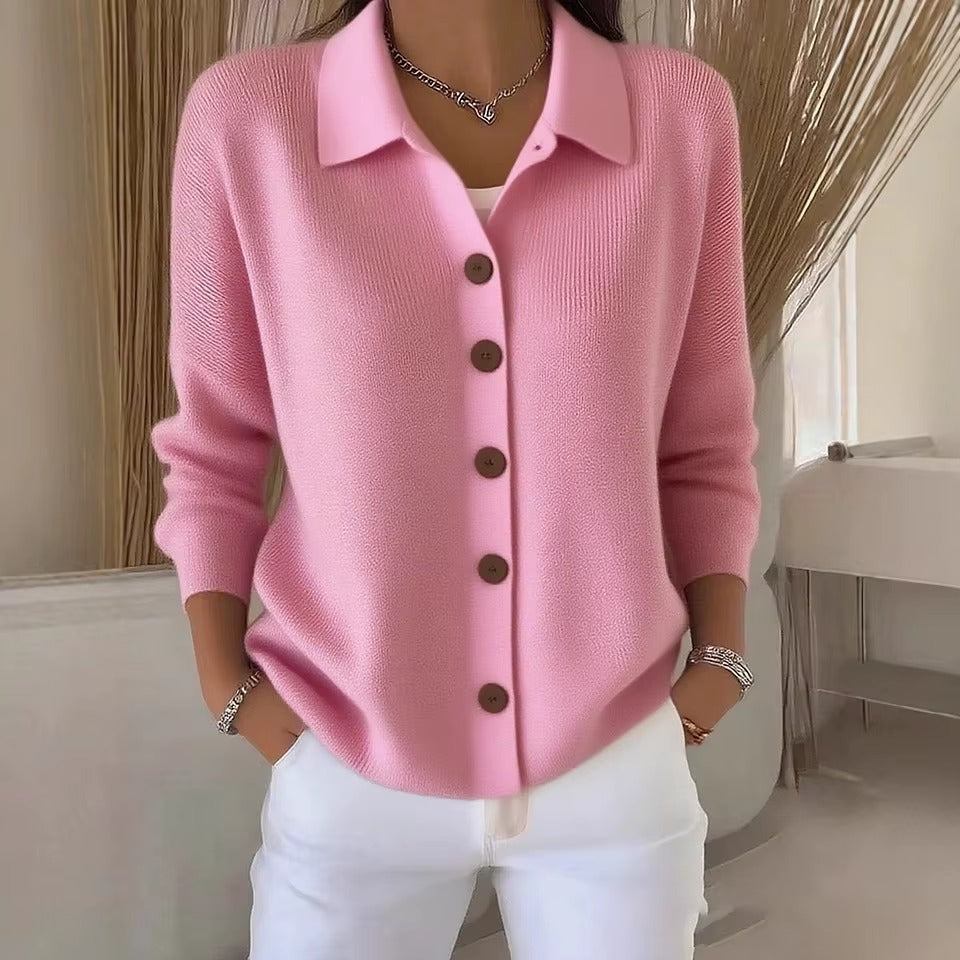 Cardigan Donna Morbido e Versatile – Eleganza Casual per Ogni Giorno – Giada