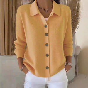 Cardigan Donna Morbido e Versatile – Eleganza Casual per Ogni Giorno – Giada