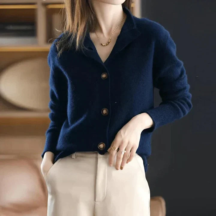 Camilla | Cardigan Donna Elegante in Lana
