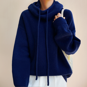 Amélie™ - Pullover in Maglia a Dolcevita