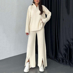 Anna™ - Set 2 Pezzi in Maglia con Cerniera